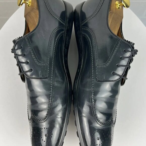 GUCCI Navy Oxford Dress Shoes – EU 41 / US 8 - Picture 5 of 10